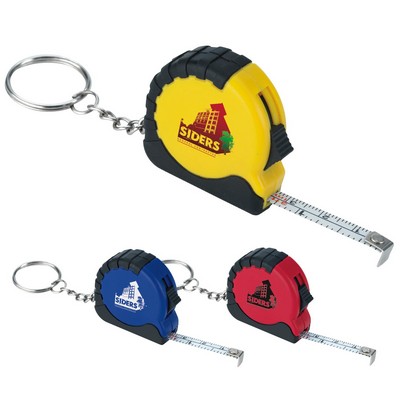 Mini Tape Measure Keychain