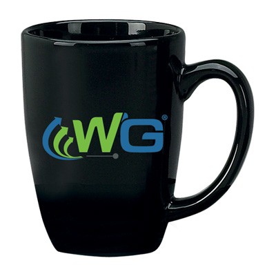 14 Oz. Black Houston Endeavor Customized Mug