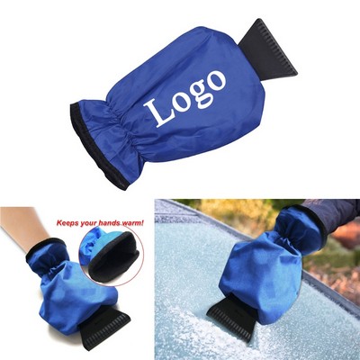 Durable Car Windshield Ice Scraper/Hand Mitten