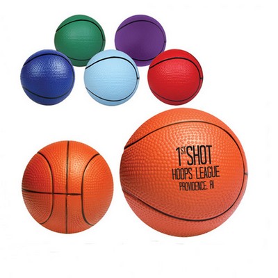 PU Basketball Hand Wrist Exercise Stress Foam Ball