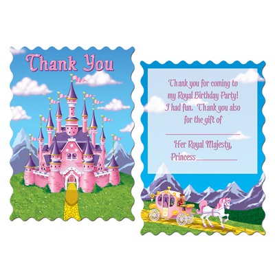 Princess Party Thank You Notes