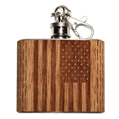 2 Oz. WUDN Keychain Flask (EASTFORK)