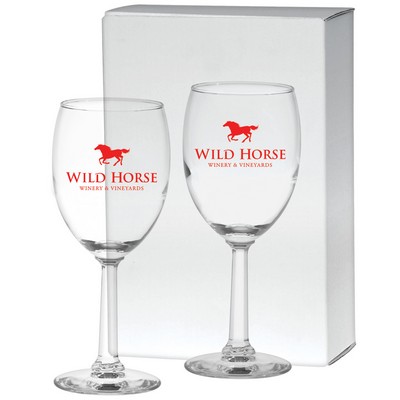 10 Oz. Napa Valley Goblet Gift Set