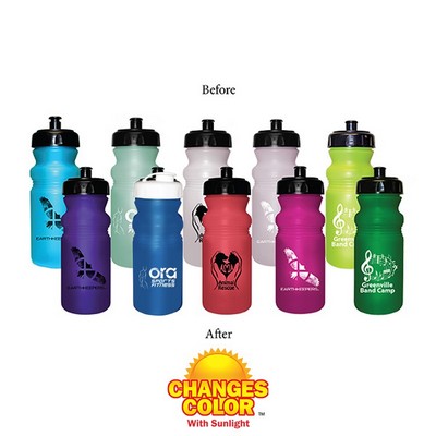 20 Oz. Sun Fun Cycle Bottle w/Flip Top Lid