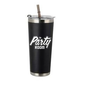 20 Oz. Logan Stainless Tumbler Straw Bottle