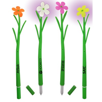 Flower Shaped Ballpoint Custom Pens - Garden, Florist Promotions