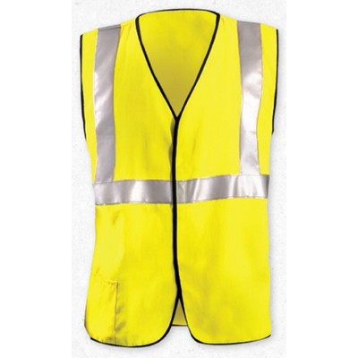 Flame Resistant Dual Certified for Arc and Flash Fire Dual Stripe Solid Vest