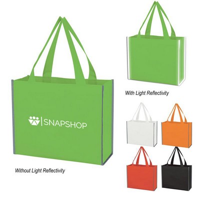 Reusable Non-woven Reflective Shopper Bag