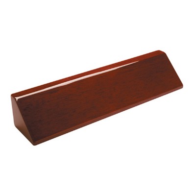 Rosewood Piano Finish Desk Wedge, 10-1/2"L