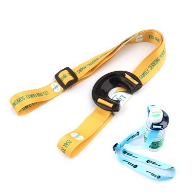 Adjustable Water Bottle Holder Lanyard