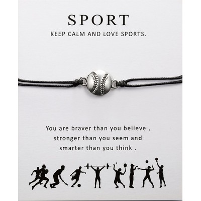 Baseball Bracelet