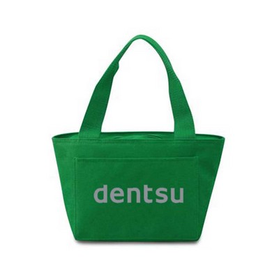 Sporty Cooler Tote--Kelly Green (1-Color Imprint)