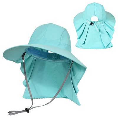 Wide Brim Beach Fishing Cap Sun Hat