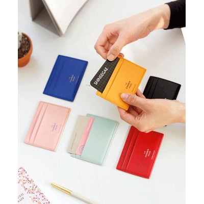 Small Size PU Leather Credit Card Holder