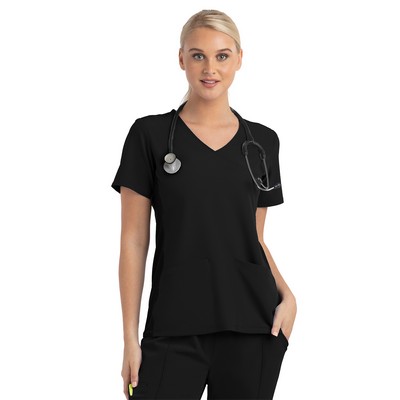 Maevn - Matrix Impulse - Women's Two-Pocket Mock Wrap Top