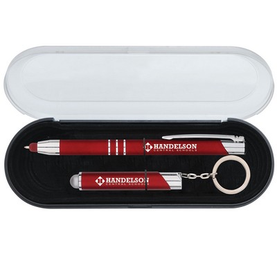 Delane® Safety Pro Stylus/Touch-Free Keychain Set