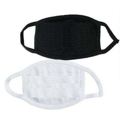 Cotton Face Mask, 3 Layer Face Mask