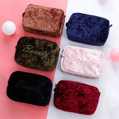 Velvet Cosmetic Bag