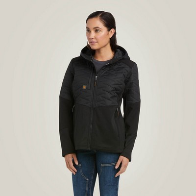 Ariat® Women's Black Rebar® Cloud 9 Insulated Jacket