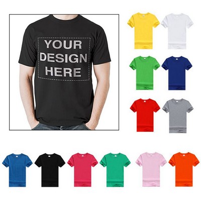 Heat Transfer Cotton T-Shirt