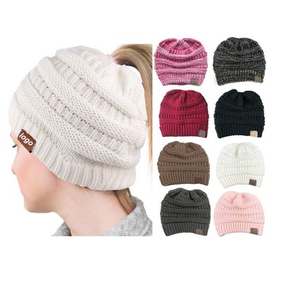 Horsetail Knit Cap