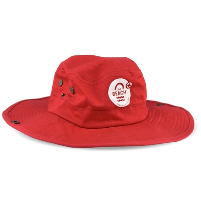 Lifeguard Safari Sun Hat w/Adjustable Strap