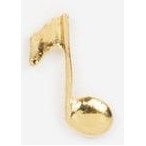 Musical Note Stock Casting Lapel Pin