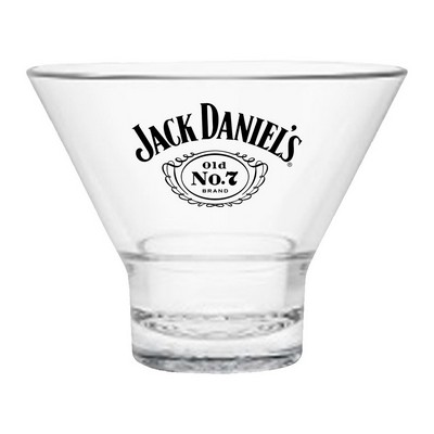 8oz. Acrylic Stemless Martini Glass