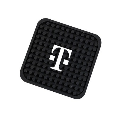 Square Bar Mat Anti-Skid Heat Resistant, Bar Mat Coasters, Square Absorbent Coasters for Drinks