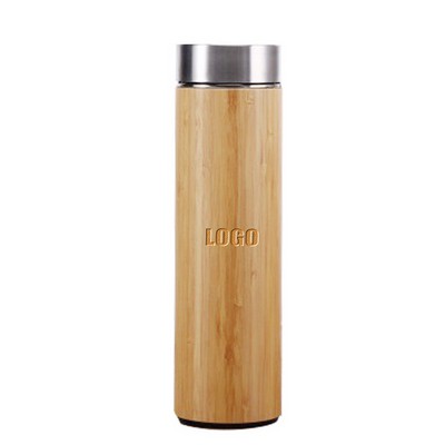 500ml Bamboo Stainless Steel Cups Mug