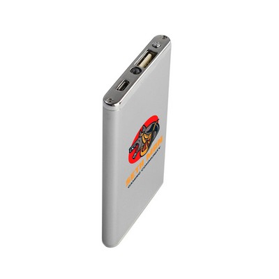 Winnemac Sleek Metallic Slim Power Bank