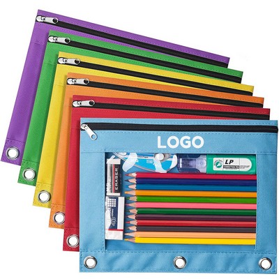 3 Ring Binder Pencil Pouch