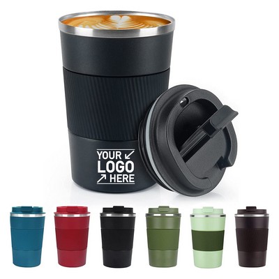 12 Oz. Vacuum Insulated Mug w/Leakproof Lid