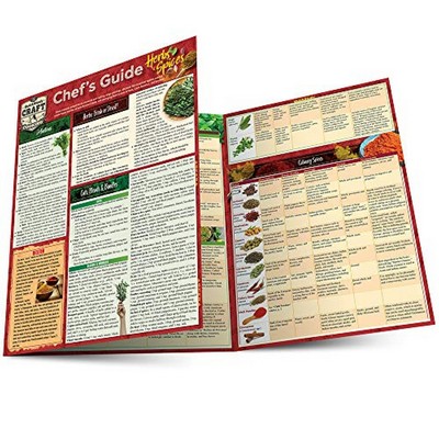 Chef's Guide to Herbs & Spices (a QuickStudy Laminated Reference Guide)