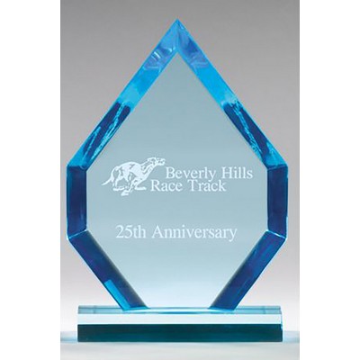 Arrowhead Desktop Acrylic Award Series, Blue