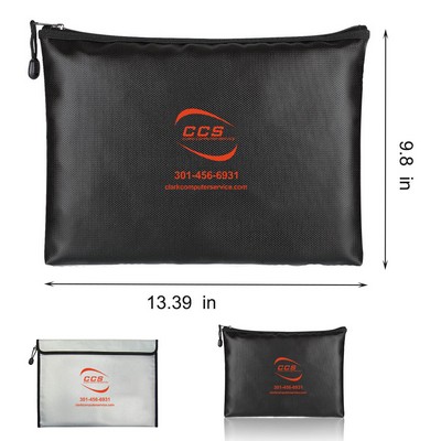 Portable Fireproof Cash Pouch