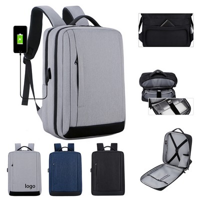 Business travel computer backpack