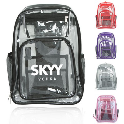 PVC Transparent School Bag