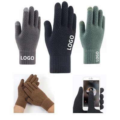 Touch Screen Knitted Gloves