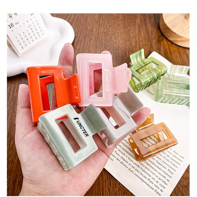 Hair Clips for Women Neutral Rectangle Hair Clips