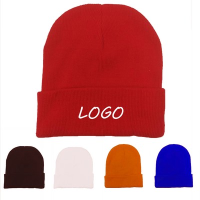 Knit Beanie Cap MOQ 50PCS