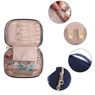 9 4/5" Jewelry Organizer Case/Storage Bag