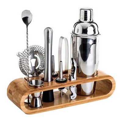 10 pcs Cocktail Shaker Set