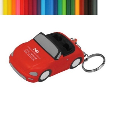 Car Stress Ball Key Chain