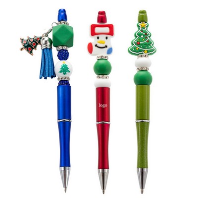 Christmas Beadable Pens