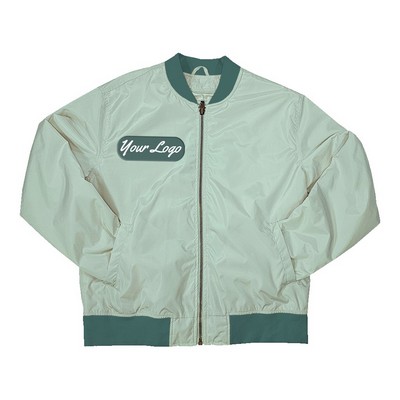 Classic Nylon Bomber Jacket