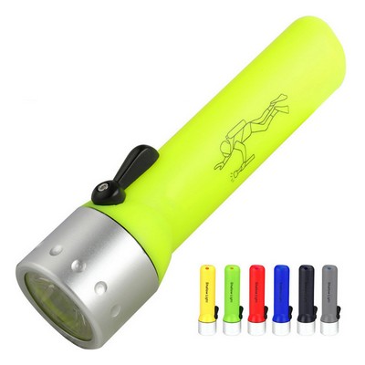 Durable Waterproof Diving Flashlight