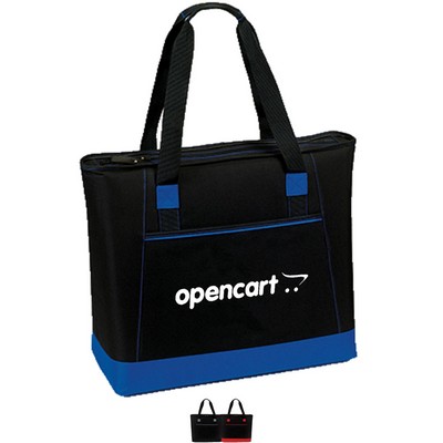 Premium Polar Crest 56 Pack Cooler Tote Bag w/ Front Pocket (22" x 16" x 8")