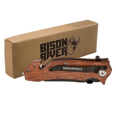 Bison River 4.5" Wood Rescue Knife