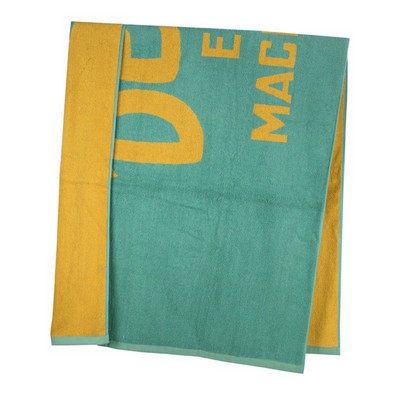 Premium Woven Jacquard Beach Towel